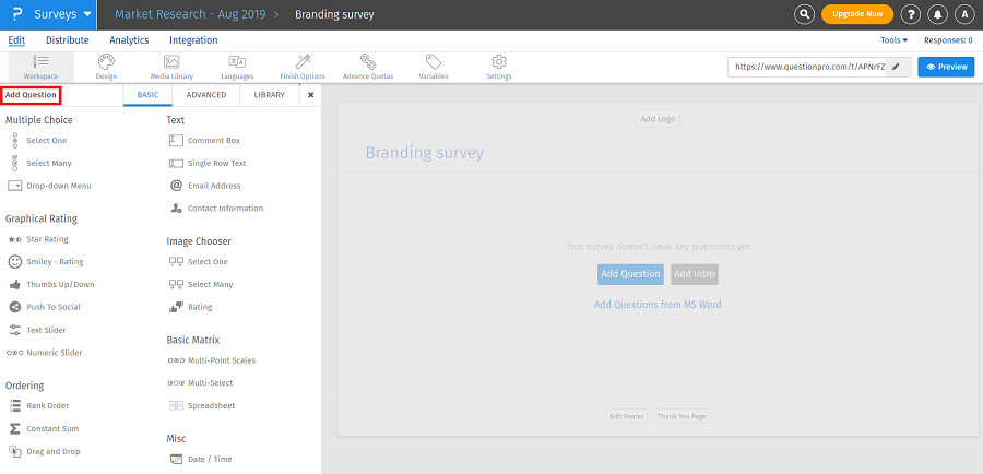 Survey Software Help Image