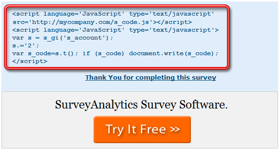 Survey Software Help Image